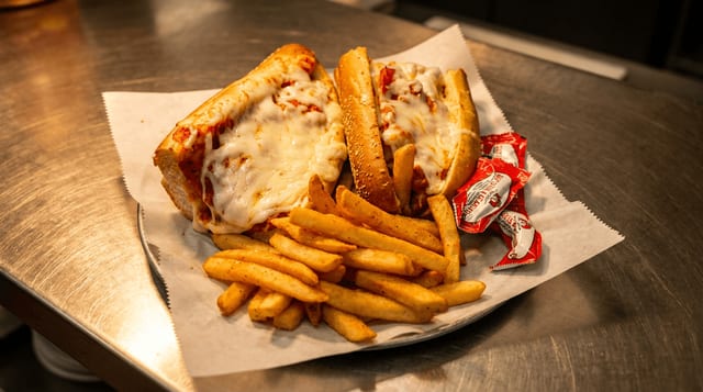 Chicken Parmigiana.
