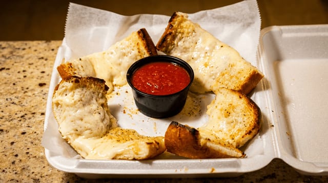 Garlic Bread with Cheese.